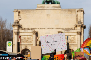 Plakat Liebe Diggah  München Bayern Deutschland by Peter Ehlert in