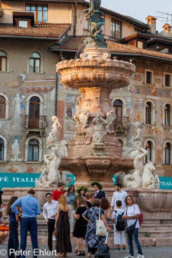 Neptunbrunnen  Trient Trentino Italien by Peter Ehlert in Trient - Trento