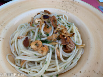 Peters Spaghetti Alio Olio  Trient Trentino Italien by Peter Ehlert in Trient - Trento