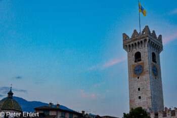 Turm   Trient Trentino Italien by Peter Ehlert in Trient - Trento