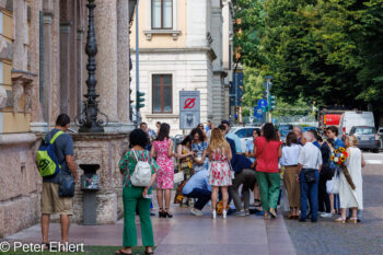 Geschnkvorbereitungen  Trient Trentino Italien by Peter Ehlert in Trient - Trento