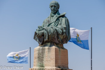 Büste Bartolomeo Botghesi  San Marino San Marino San Marino by Peter Ehlert in San Marino
