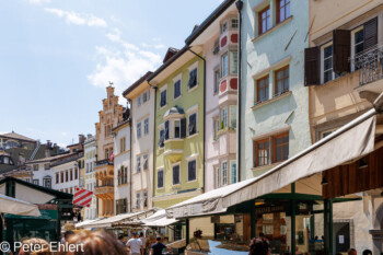 Hausfassade Obstmarkt  Bozen Südtirol Italien by Peter Ehlert in Bozen - Bolzano