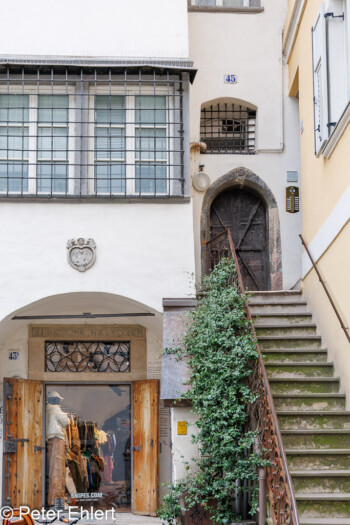 Treppenaufgang  Bozen Südtirol Italien by Peter Ehlert in Bozen - Bolzano