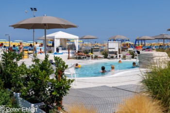 Pool am Strand  San Mauro Pascoli Provinz Forlì-Cesena Italien by Peter Ehlert in Wellness in Bellaria