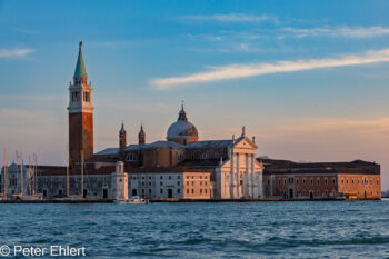 San Giorgio Maggiore  Venedig Metropolitanstadt Venedig Italien by Peter Ehlert in Venedig_Abendstimmung