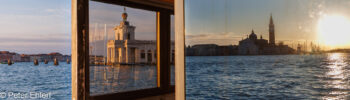 Spiegelung am Morgen   Metropolitanstadt Venedig Italien by Peter Ehlert in Venedig_Spiegelungen