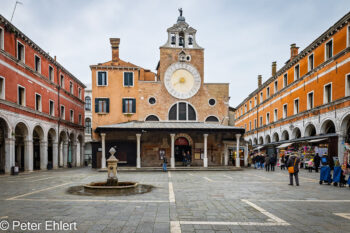 Campo San Giacomo di Rialto  Venedig Metropolitanstadt Venedig Italien by Peter Ehlert in Venedig-stadt