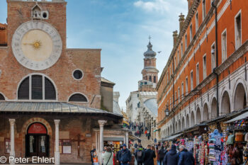 Kirche mit Brücke  Venedig Metropolitanstadt Venedig Italien by Peter Ehlert in Venedig-stadt