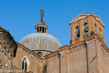 Kuppel von Basilica Santi Giovanni e Paolo  Venedig Metropolitanstadt Venedig Italien by Peter Ehlert in Venedig-stadt