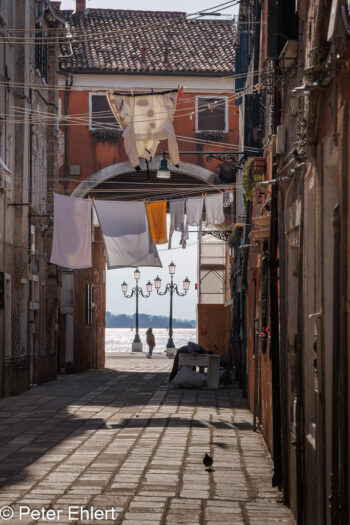 Wäsche auf der Leine  Venedig Metropolitanstadt Venedig Italien by Peter Ehlert in Venedig-stadt