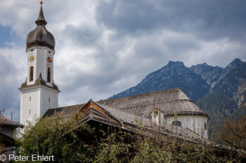 Kirche  Garmisch-Partenkirchen Bayern Deutschland by Peter Ehlert in Werkscafé 67