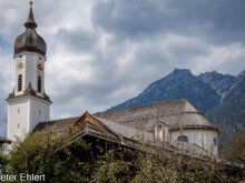 Kirche  Garmisch-Partenkirchen Bayern Deutschland by Peter Ehlert in Werkscafé 67