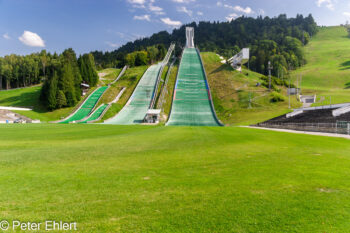 Skischanze  Garmisch-Partenkirchen Bayern Deutschland by Peter Ehlert in partnachklamm