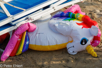 Gesichertes Einhorn   Bellaria-Igea Marina Provinz Rimini Italien by Peter Ehlert in Bellaria 2025