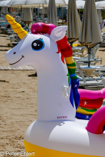 Einhorn aufgeblasen  Bellaria-Igea Marina Provinz Rimini Italien by Peter Ehlert in Bellaria 2025