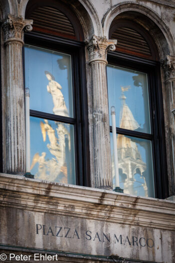 Spiegelung von Basilica di San Marco  Venedig Metropolitanstadt Venedig Italien by Peter Ehlert in venedig-stadt