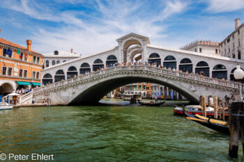 Rialtobrücke  Venedig Metropolitanstadt Venedig Italien by Peter Ehlert in venedig-stadt