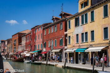 Häuserreihe am Kanal  Venedig Metropolitanstadt Venedig Italien by Peter Ehlert in venedig-murano