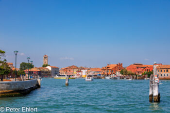 Canal Murano  Venedig Metropolitanstadt Venedig Italien by Peter Ehlert in