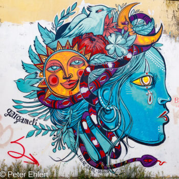 Street Art  Lissabon Região de Lisboa Portugal by Peter Ehlert in LIS-Gracia