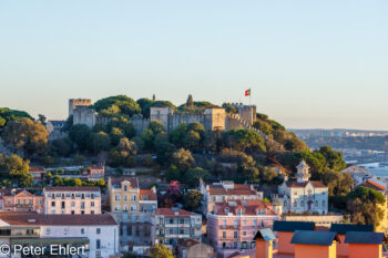 Castelo de São Jorge  Lissabon Região de Lisboa Portugal by Peter Ehlert in LIS-Gracia