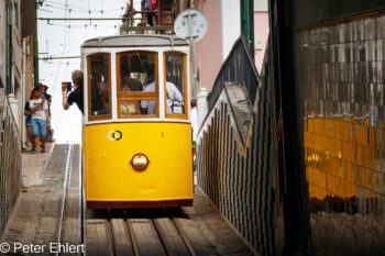 Elevador (Ascensor) da Bica  Lissabon Distrikt Lissabon Portugal by Peter Ehlert in LIS-Barrio Alto und Chiado