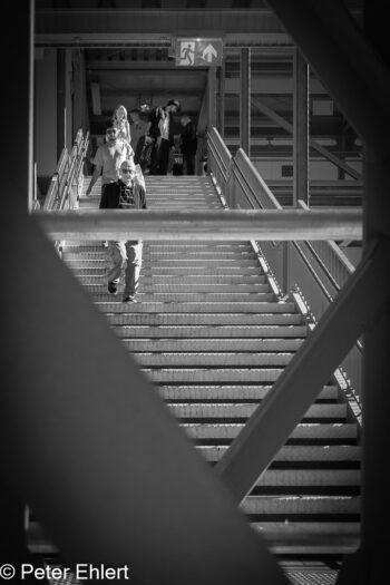 Durchblick auf Treppe  München Bayern Deutschland by Peter Ehlert in MUC-Ostbahnhof