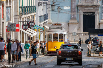 Strassenbahn  Lissabon Distrikt Lissabon Portugal by Peter Ehlert in LIS-Barrio Alto und Chiado