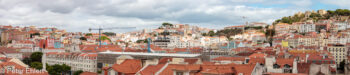 Panorama Largo do Carmo  Lissabon Distrikt Lissabon Portugal by Peter Ehlert in LIS-Barrio Alto und Chiado