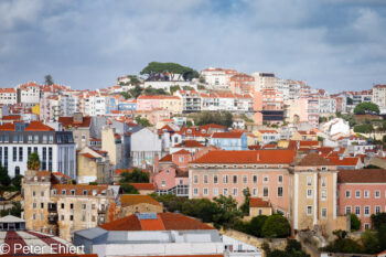 Blick auf Gracia Viertel Blick auf Gracia Viertel Lissabon Distrikt Lissabon Portugal by Peter Ehlert in LIS-Barrio Alto und Chiado