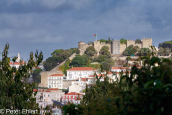 Castelo de São Jorge  Lissabon Distrikt Lissabon Portugal by Lara Ehlert in LIS-Barrio Alto und Chiado