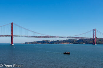 Brücke des 25 April  Lissabon Região de Lisboa Portugal by Peter Ehlert in LIS-Belem