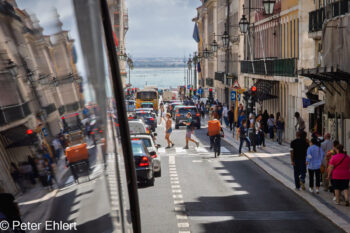 Blick aus dem Bus  Lissabon Distrikt Lissabon Portugal by Peter Ehlert in LIS-Stadt