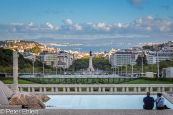 Miradouro do Parque Eduardo VII  Lissabon Distrikt Lissabon Portugal by Peter Ehlert in LIS-Stadt
