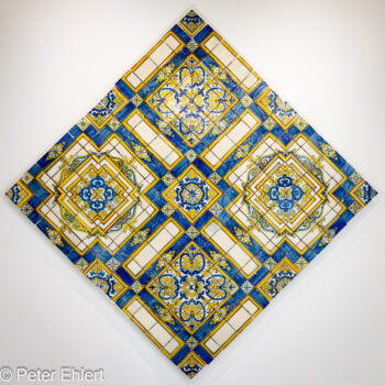 Pattern module azulejo (1622-1674)  Lissabon Distrikt Lissabon Portugal by Peter Ehlert in lis-azulejo