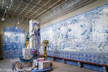 Blauer Raum  Lissabon Distrikt Lissabon Portugal by Peter Ehlert in lis-azulejo