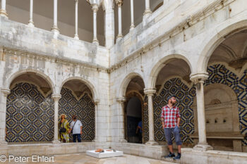 Kreuzgang  Lissabon Distrikt Lissabon Portugal by Peter Ehlert in lis-azulejo