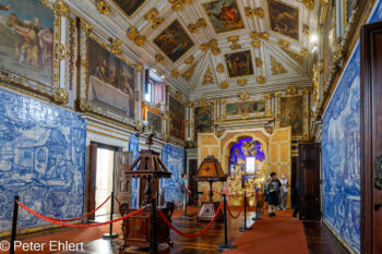 Prunkräume oberhalb der Kirche  Lissabon Distrikt Lissabon Portugal by Peter Ehlert in lis-azulejo
