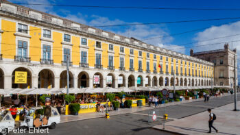 Seitenbebäude  Lissabon Distrikt Lissabon Portugal by Peter Ehlert in LIS-Augusta