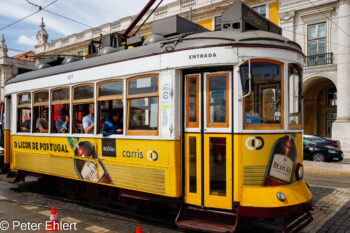 ÖPNV-Tram  Lissabon Distrikt Lissabon Portugal by Peter Ehlert in LIS-Augusta