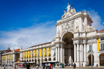 Arco Triunfal da Rua Augusta  Lissabon Distrikt Lissabon Portugal by Peter Ehlert in LIS-Augusta