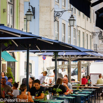Straßenlokale  Lissabon Distrikt Lissabon Portugal by Peter Ehlert in LIS-Augusta
