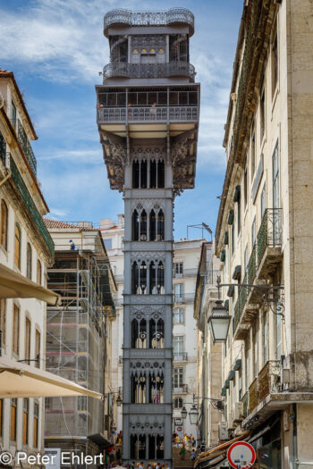 Elevador de Santa Justa  Lissabon Distrikt Lissabon Portugal by Peter Ehlert in LIS-Augusta