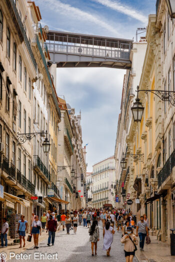 Elevador de Santa Justa  Lissabon Distrikt Lissabon Portugal by Peter Ehlert in LIS-Augusta