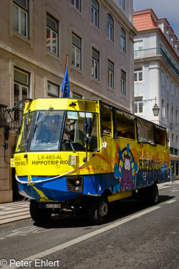 Touristenbus  Lissabon Distrikt Lissabon Portugal by Peter Ehlert in LIS-Augusta