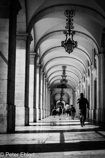 Arkadengänge  Lissabon Distrikt Lissabon Portugal by Peter Ehlert in LIS-Augusta